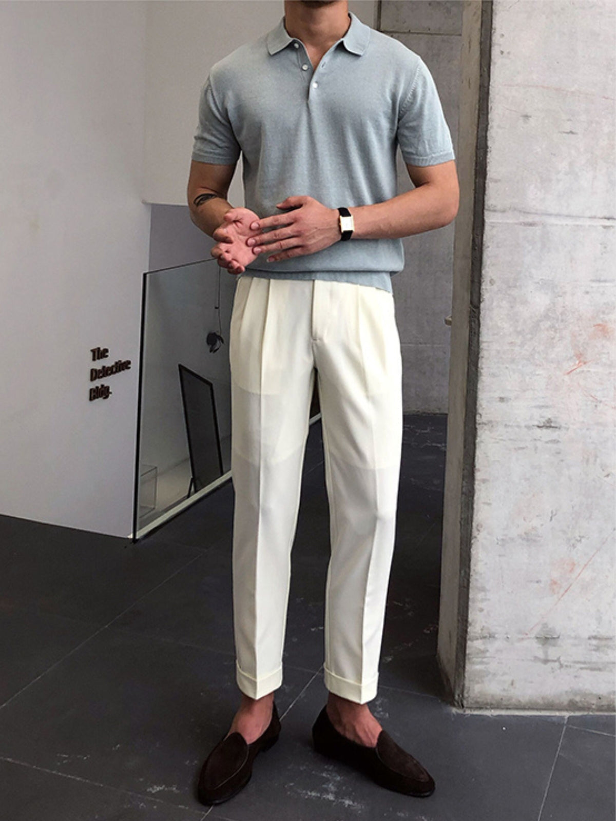 Old Money Old Money Cotton Polo Shirt