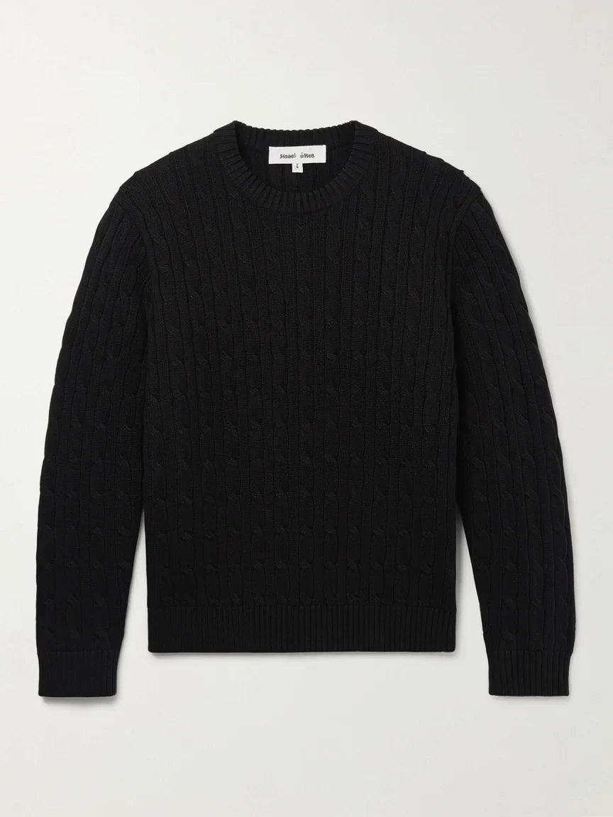 Old Money Cable-knit Pullover