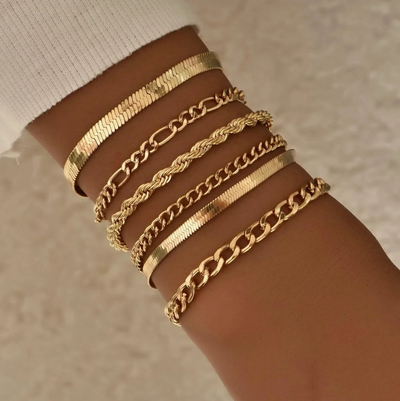 Radiance - Gold Bracelet Set