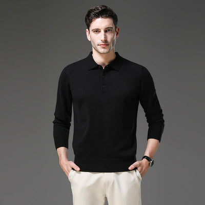 Old Money Elite Cashmere Polo