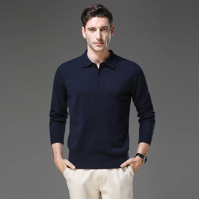 Old Money Elite Cashmere Polo