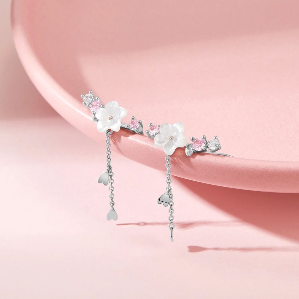 Blossom | Elegant Floral Earrings