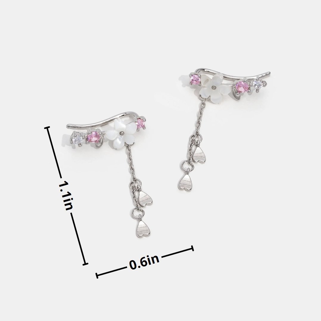 Blossom | Elegant Floral Earrings