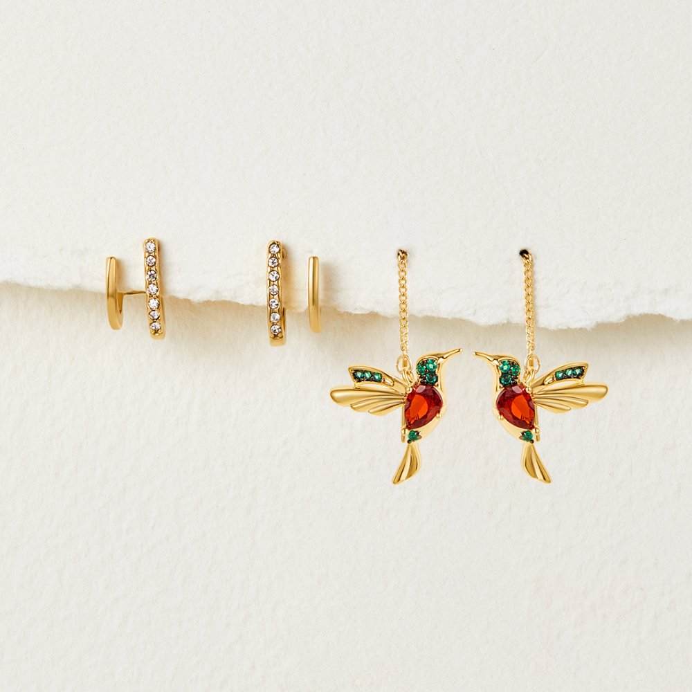 Haven | Stylish Hummingbird Earrings