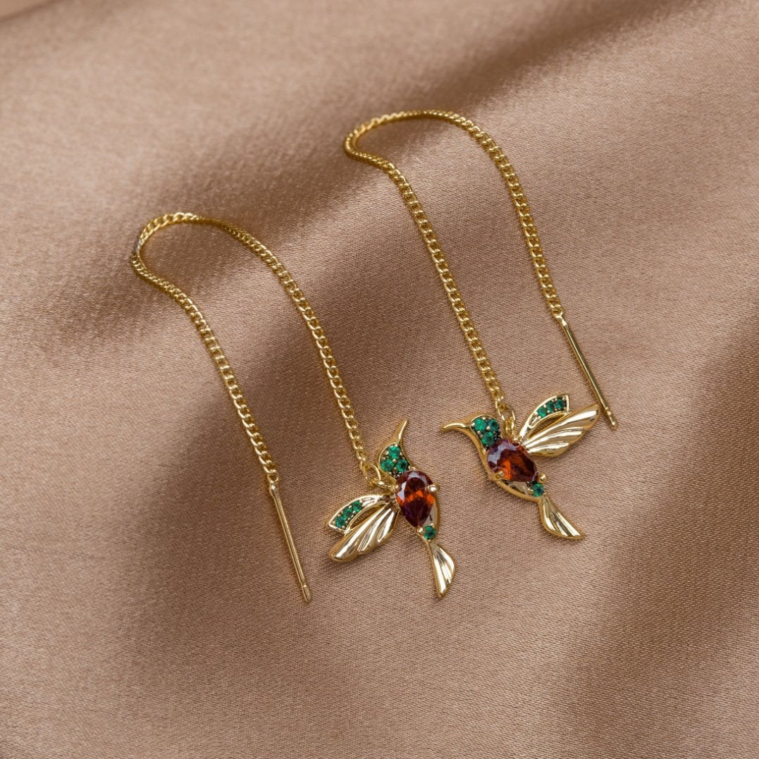 Haven | Stylish Hummingbird Earrings