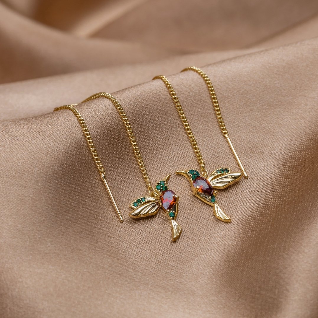 Haven | Stylish Hummingbird Earrings