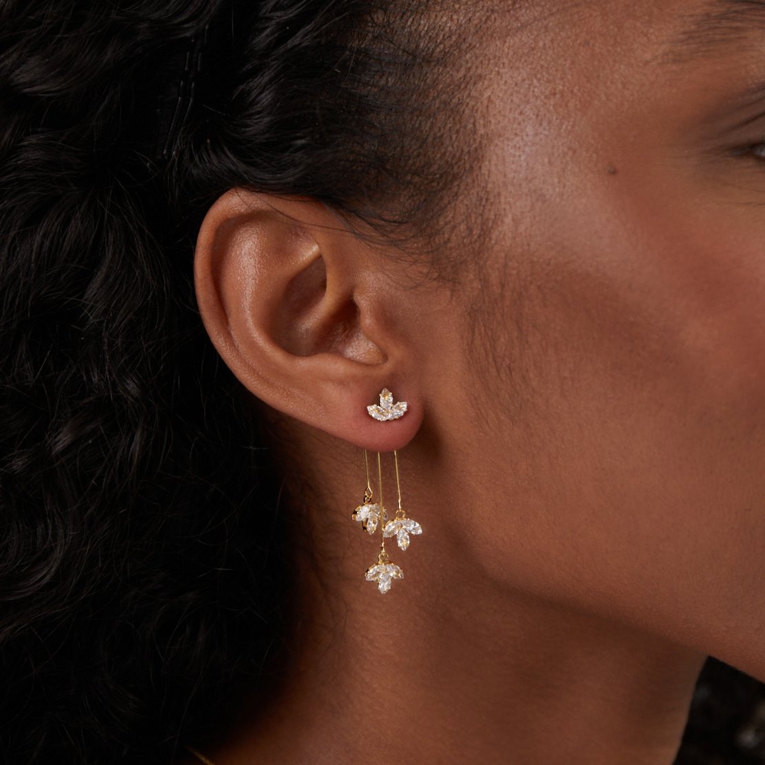 Nerida | Chic Waterfall Earrings