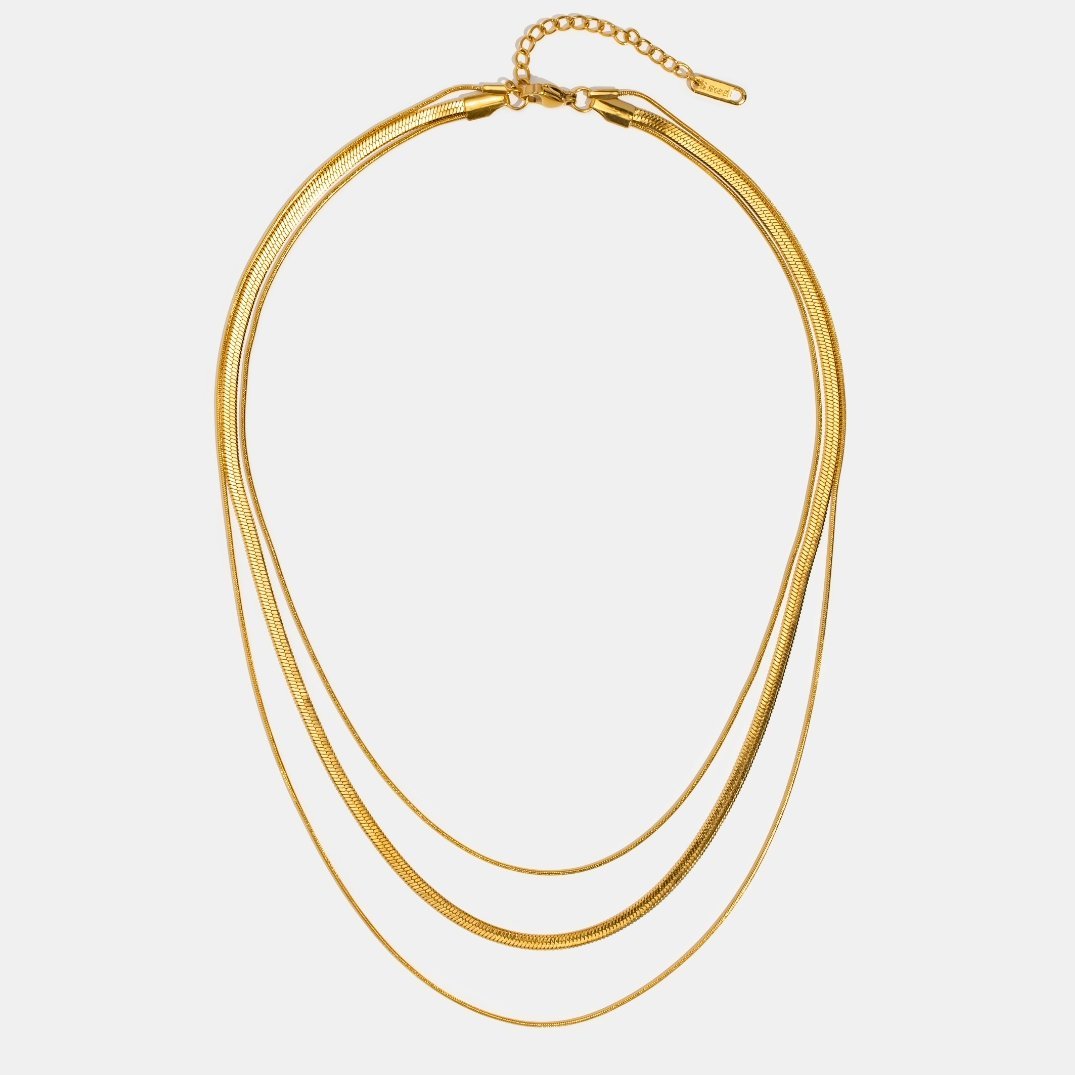 Glimmer | Elegant Gold Layered Necklace