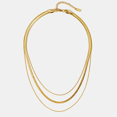 Glimmer | Elegant Gold Layered Necklace