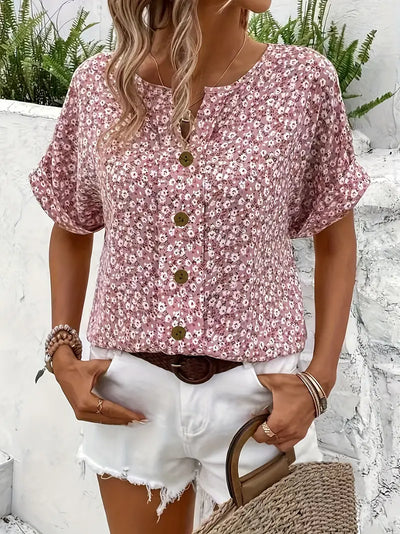 Flora | Stylish Floral Blouse