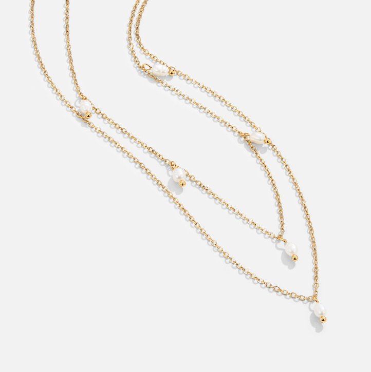 Luna | Chic Pearl Layered Necklace
