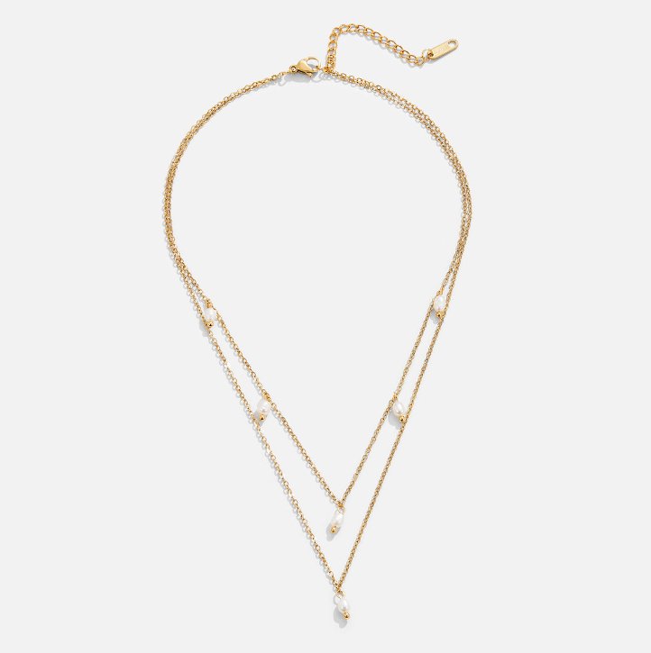 Luna | Chic Pearl Layered Necklace