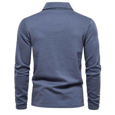 Old Money Long Sleeve Polo Shirt