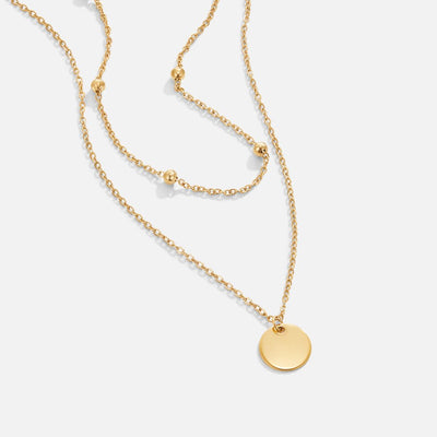 Luxe | Layered Disc Necklace