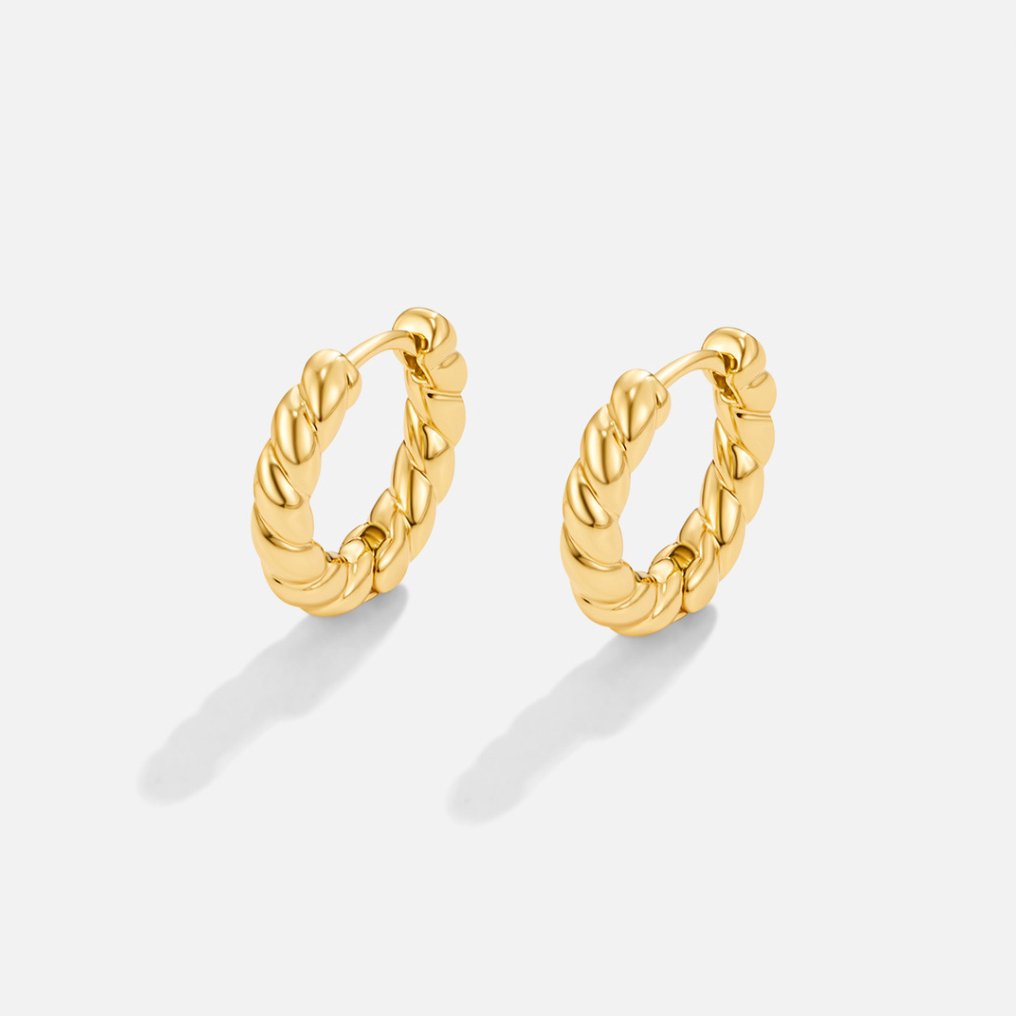 Lunaire | Elegant Twist Earrings