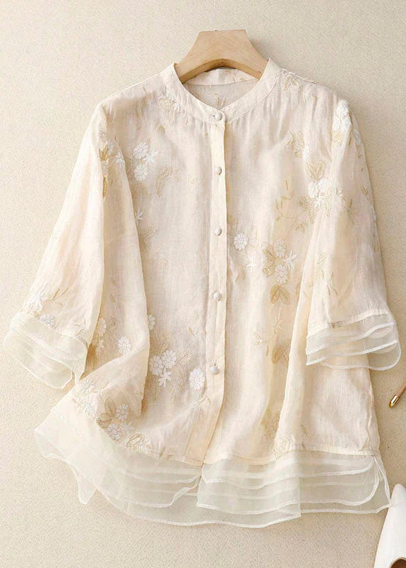 Mira | Chic Embroidered Blouse
