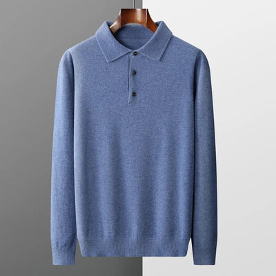Old Money Elite Cashmere Polo