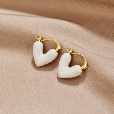 Elysian | Delicate Heart Earrings
