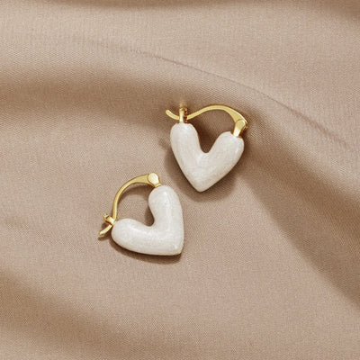Elysian | Delicate Heart Earrings
