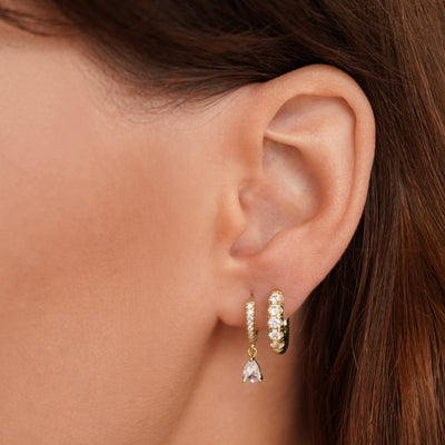 Aurelia | Luxe Crystal Gold Earrings